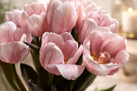 染チューリップ　10本　パープル　発送日は1月中以降となります。　※北海道・沖縄発送不可※