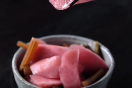 赤かぶの甘酢漬け