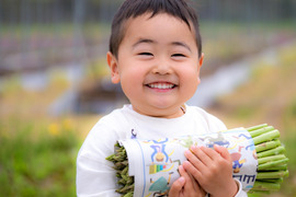 【2kg！甘さ抜群！春芽】すぃーとアスパラ（規格外品）
