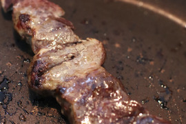 【天然】イノシシ串　BBQやアウトドア、炭火焼で焼くと絶品です