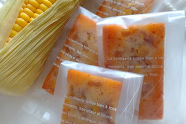フレッシュとうもろこし使用！焼きトウモロコシフィナンシェ