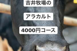 吉井牧場のアラカルト4000円コース