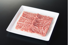 長期肥育！田中牧場産米沢牛ロース　焼肉用2〜3人前（500g）