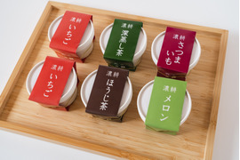 森木農園 アイスセット 6個セット【いちごミルクｘ2・メロンミルクｘ1・お茶x１・ほうじ茶x１・さつまいもｘ1】