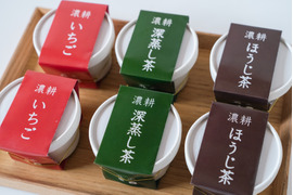 森木農園アイスセット 6個セット【いちごミルクx2・深蒸し茶x2・ほうじ茶x2】