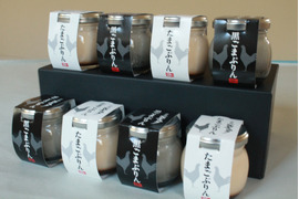 【ギフト向け商品】青森シャモロックの卵で作ったぷりんセット（８個入り）【熨斗付き対応可能】