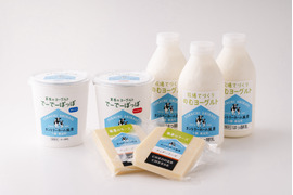 【北海道十勝鹿追町からお届け】
牧場てづくり乳製品セット　『メイ』