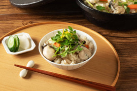 【三つ星店出身シェフ監修】宮城県の食材を楽しむ！セリ香る旨み出汁の牡蠣ごはん 2食セット