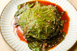なつかしい、おばあちゃんの味！自家製【えごま醬油漬け300g】2個入り