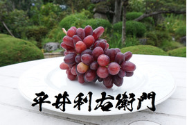 平井利右衛門の赤ぶどう(クイーンセブン/1房)