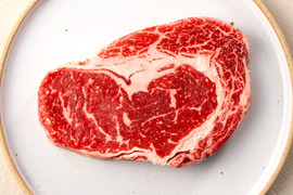 【特盛！9％OFF】リブロースステーキ150g×4枚セット 希少グラスフェッド黒毛和牛♪