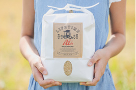 サラサラすすむ"安心"のササニシキ 5kg玄米【有機肥料100%・農薬節約】