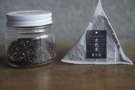 自然乾燥・自然栽培　古代米（紫黒米）1合