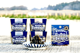 【生食感】おびすやのピリカラ青のり佃煮　180g×4p
