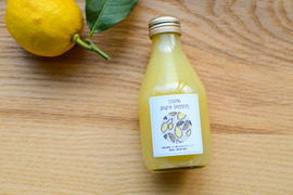 〔180ml×6本〕和歌山県産レモン100%ストレート果汁◆添加物・保存料不使用！