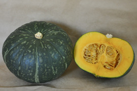 ホクホク！カボチャ(大)1個3.2Kg 節減対象農薬：栽培期間中不使用