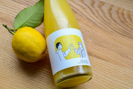 《ギフト包装・リモンチェッロ》綺麗な湧水で育てた完熟レモンでつくりました！(500ml×2本)