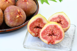 朝ちぎりいちじく　蓬莱　露路栽培　福岡県産　約300g×4パック　新田原産いちじく　約1.2キロ