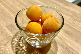 農薬・化学肥料不使用 シャリっと甘～い 冷凍フルーツほおずき 1kg