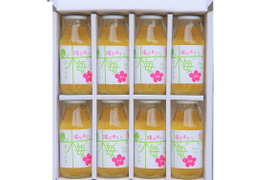 梅ドリンク 30％うめ果汁入り飲料（180ml×8本セット）