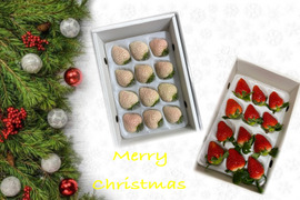 【予約開始】X'mas限定🎁恋する甘さの紅白いちごSET🎄