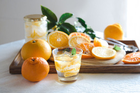 旬の柑橘で作る！かんきつシロップ