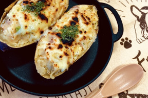 まるごと！豪快いもグラタン