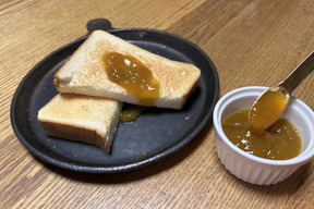 梅シロップを作った後の梅で梅ジャム