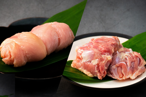 【9周年感謝祭】丹波赤どり もも肉1kg＆むね肉1kgセット (2Kg小分け)