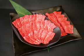 焼肉ソムリエが厳選した「さつま福永牛」黒毛和牛焼肉【赤身】400g【熨斗付き】