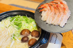 トロえびしゃぶしゃぶ🦐