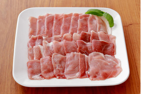 バラ凍結で使い勝手も良し！元気豚 切り落とし　2kg（500g×4パック）
