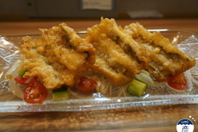 サクサク！あなごの天ぷら～カレー風味～