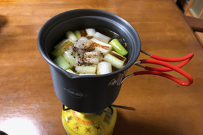 超簡単！ねぎブツスープ