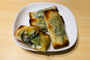 【TBS まるっと！サタデー で紹介！】しめじとキャベツの具沢山チー鱈春巻き