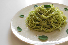 モリンガジェノベーゼパスタ