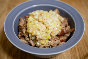 だいじょ豚の旨みを楽しむ 塩ネギだれ