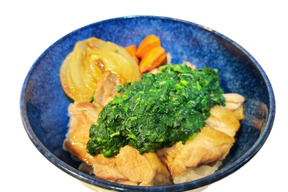 モロチキ丼