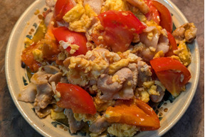 トマト農家の定番まかない！豚バラ×トマト×卵の簡単炒め