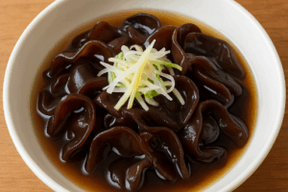 いりすのきのこ 麺つゆ浸し