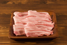 飲める脂のバラ肉 4mm厚 500g【旨味ぎっしり】