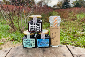 【福袋】ジャム3本＋ハーブソルト（ブルーベリー葉の塩）のお買得セット　※まとめ買い対応