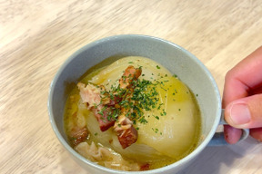 手抜きご飯とは言わせない！玉ねぎスープ