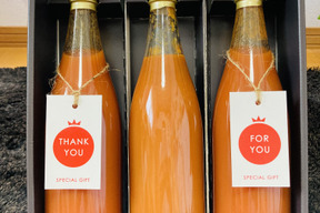 【母の日ギフト】1年に1度しか作れない数量限定トマトジュース３本入り