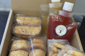 【ゲン担ぎ福袋】【冬ギフト】焼菓子３種、ゼリー２個セット　箱入りギフト包装します！