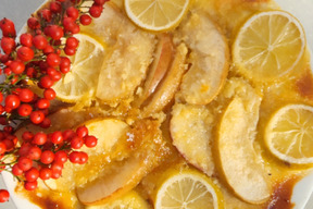 りんご🍎&レモン🍋のクラフティ