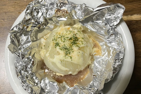 淡路島産玉ねぎのホイル蒸し焼き 〜コク旨マヨポン〜