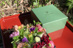 【母の日ギフト】野菜ブーケ BOXタイプ【メッセージカード付き】【カラフルなミニ野菜】【5/1(金)～5/31(日)お届け】