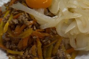 ご飯を作りたくないときに！10分ビビンバ