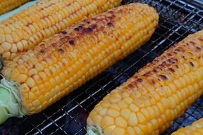 お家で焼きとうもろこし🌽